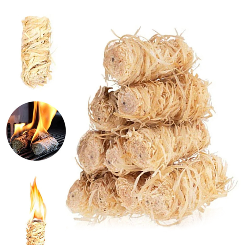 Bamboo Whisk Chasen - 30/60/100/120PCS Natuurlijke Vuurstarter Wax Houten Stok
