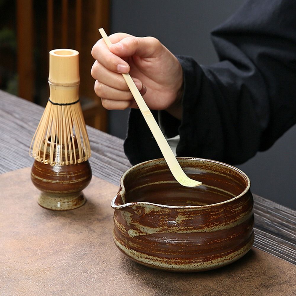 4 STUKS Nieuwe Bamboe Keramisc - Bamboo Whisk Chasen recensie en prijs